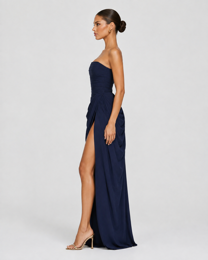 Vestido drapeado Protagonista