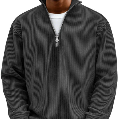 Carlos | Jersey de hombre con media cremallera
