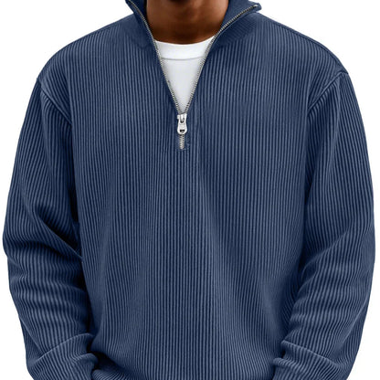 Carlos | Jersey de hombre con media cremallera