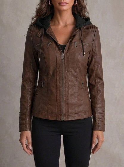 Asunción | Chaqueta de Piel Resistente y Elegante