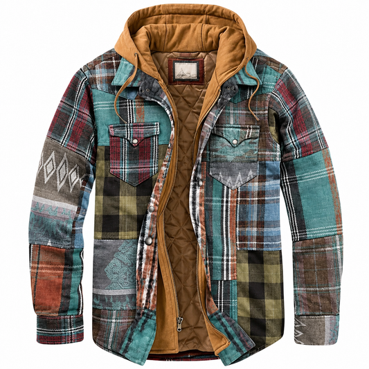 Octavio – Chaqueta Urbana de Cuadros