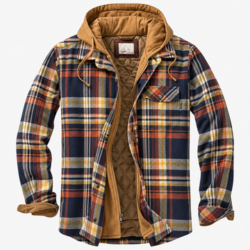 Octavio – Chaqueta Urbana de Cuadros
