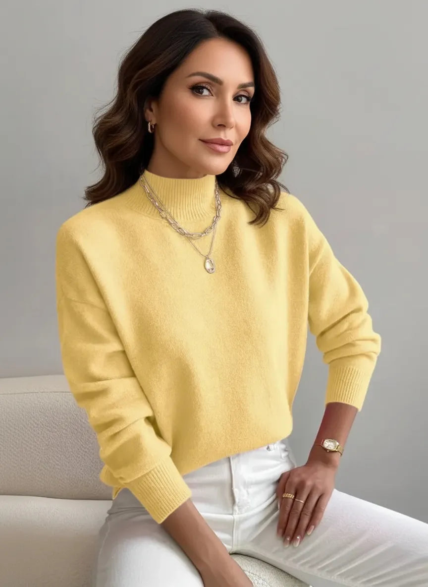 Lara | Jersey de cuello alto