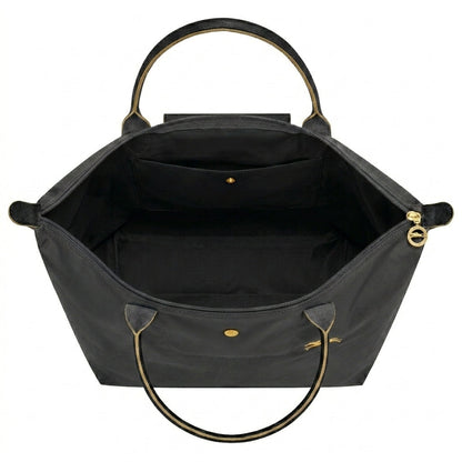 Bolso Grande Premium - Negro y Dorado