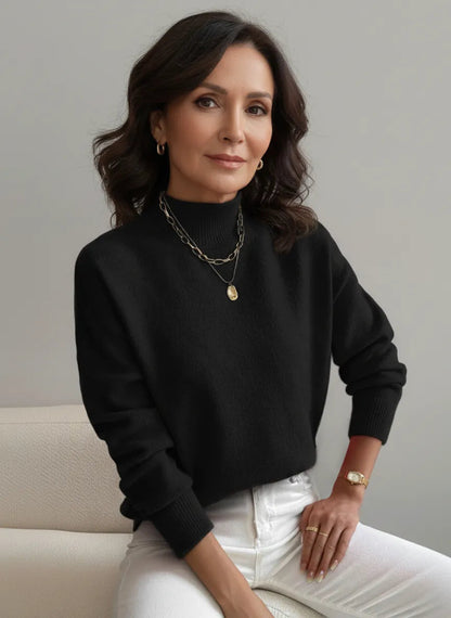 Lara | Jersey de cuello alto