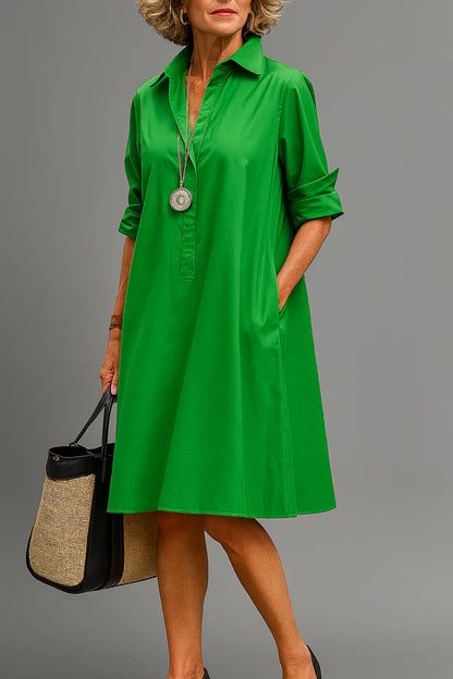 Vera | Vestido midi elegante y refinado
