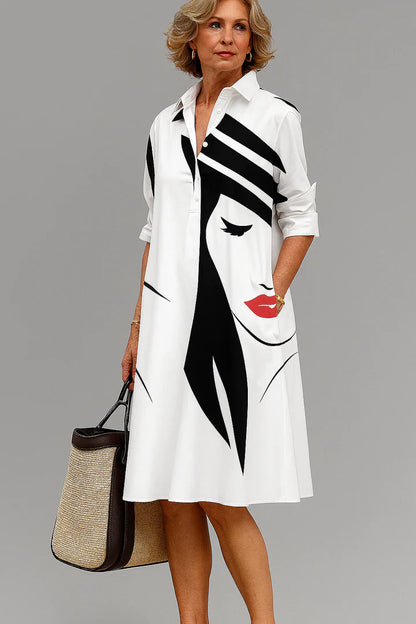 Blanca | Vestido Midi Elegante y Sofisticado