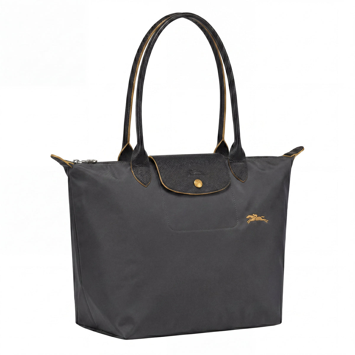 Bolso Grande Premium - Negro y Dorado